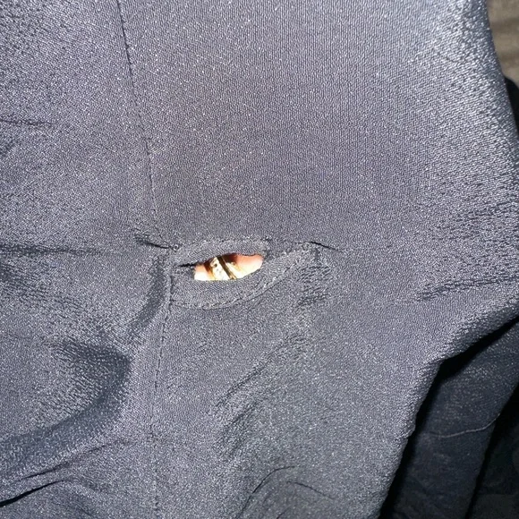 Rick Owens Drape Long Sleeve Wrap Dress Size 40 - Picture 11 of 13